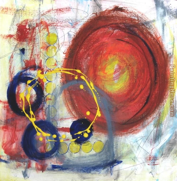 Opposites Abstract painting - 2010 Opposites Abstract art painting